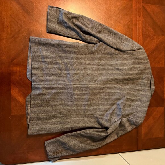 Canali Milano Mens 100% pure Wool Blend Herringbone Pattern Suit Jacket Blazer 4 - Picture 10 of 11